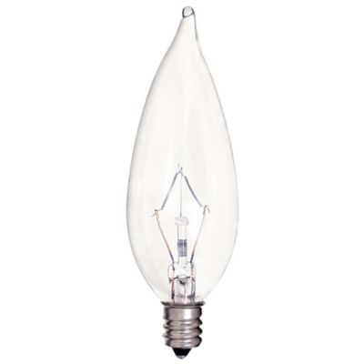 25W 120V CA9.5 E12 Krypton Clear Bulb by SATCO Lighting - Starlight Lighting USA and Canada
